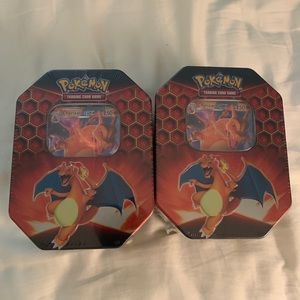 Pokémon charizard hidden fates tin RARE